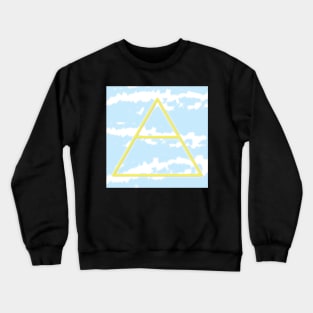 Cloudy Air Alchemy Symbol Crewneck Sweatshirt